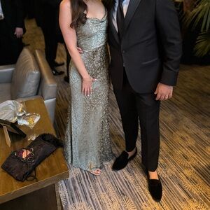 Jenny Yoo Dahlia Sage Green Size 2